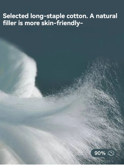 Máscara de dormir de seda gelada estilo coreano – Dupla função quente e fria, ajustável e com bloqueio de luz.