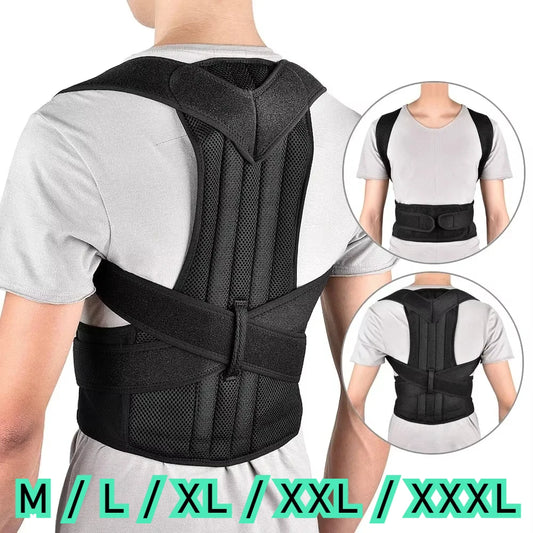 Alignova Posture™ – Smart Reinforced Lumbar Posture Corrector Vest for Back, Spine & Shoulder Support