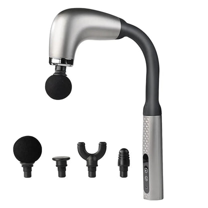 Pistola Elétrica Inteligente 2025 para Massagem Profunda nos Tecidos - Alívio da Dor nas Costas, Ombros e Músculos